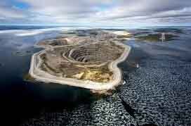 The Diavik Diamond Mine, Canada